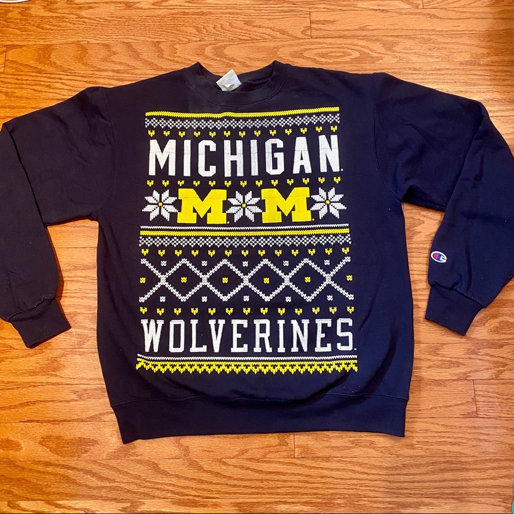 University of Michigan sweatshirt
